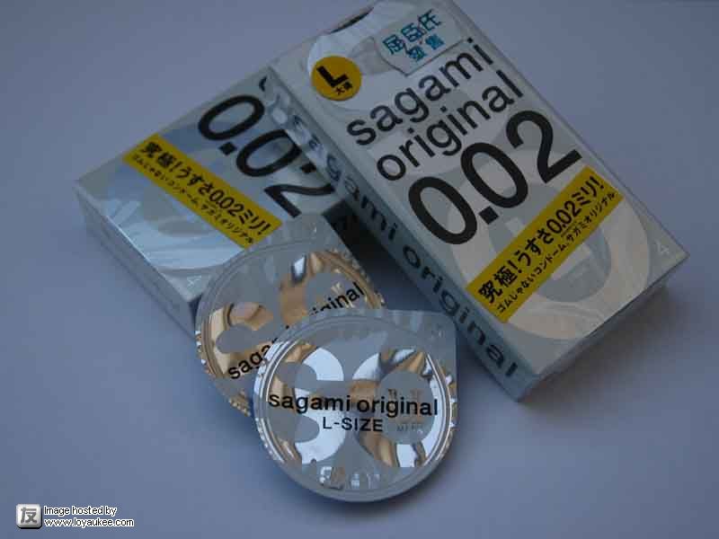 sagami original 0.02mm condom - size L